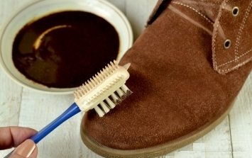 Как отмыть обувь из нубука
